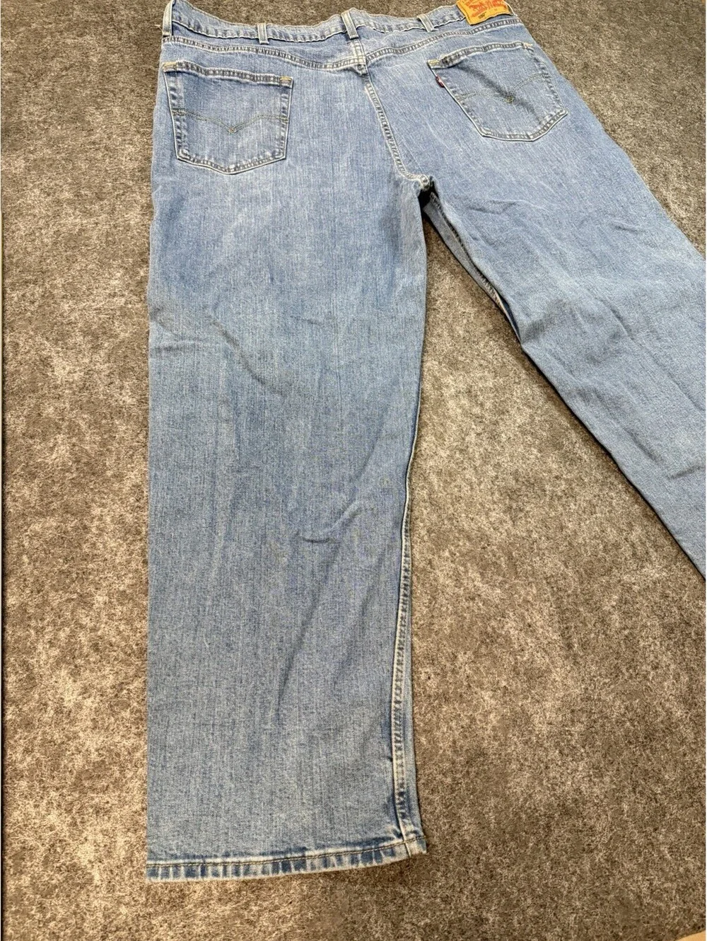 Levi’s 550 Relaxed Fit Jeans Men’s 46x32 Light Wash Straight Denim Pants